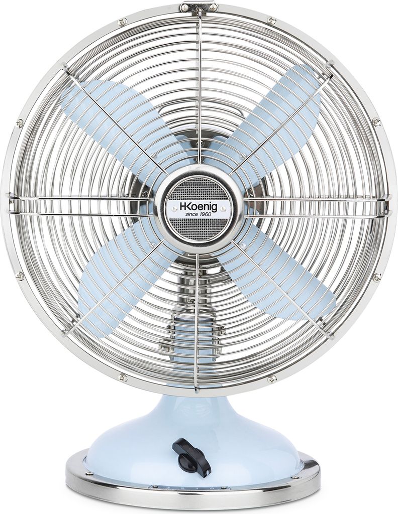 H.Koenig JOE50 Tischventilator / Retro-Design / Metall / Produktbild 