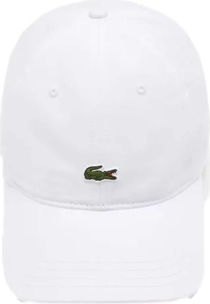 Lacoste Cap RK049100001 in White color size Talla unica