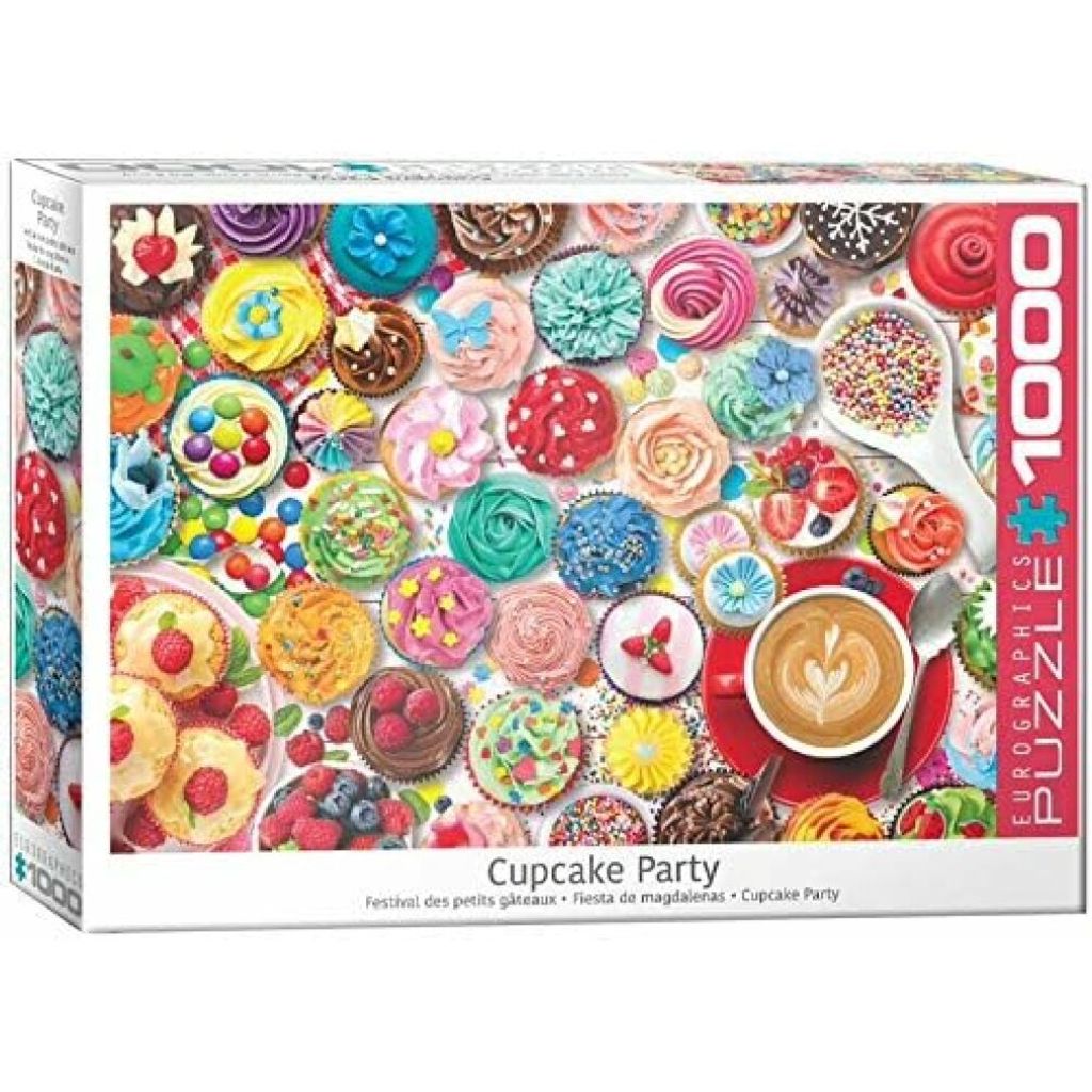 EUROGRAPHICS Puzzle Cupcake Party 1000 Teile Zdjęcie produktu 