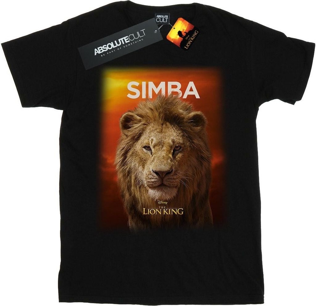 Disney - "The Lion King" T-Shirt für Herren BI32636 (XL) (Schwarz)