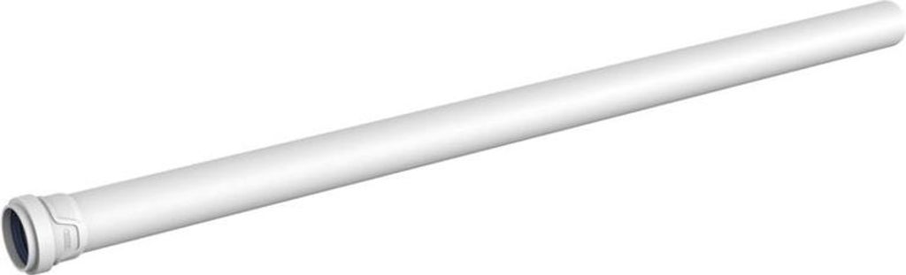 Schallschutz-Abflussrohr Wavin AS+ PP ASEM DN 50 x 3,0 x 1000 mm, lichtgrau