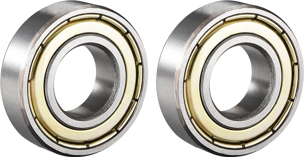 2 Stück Kugellager Doppelschild Kohlenstoffstahl Z1 6002ZZ 15 mm x 32 mm x 9 mm