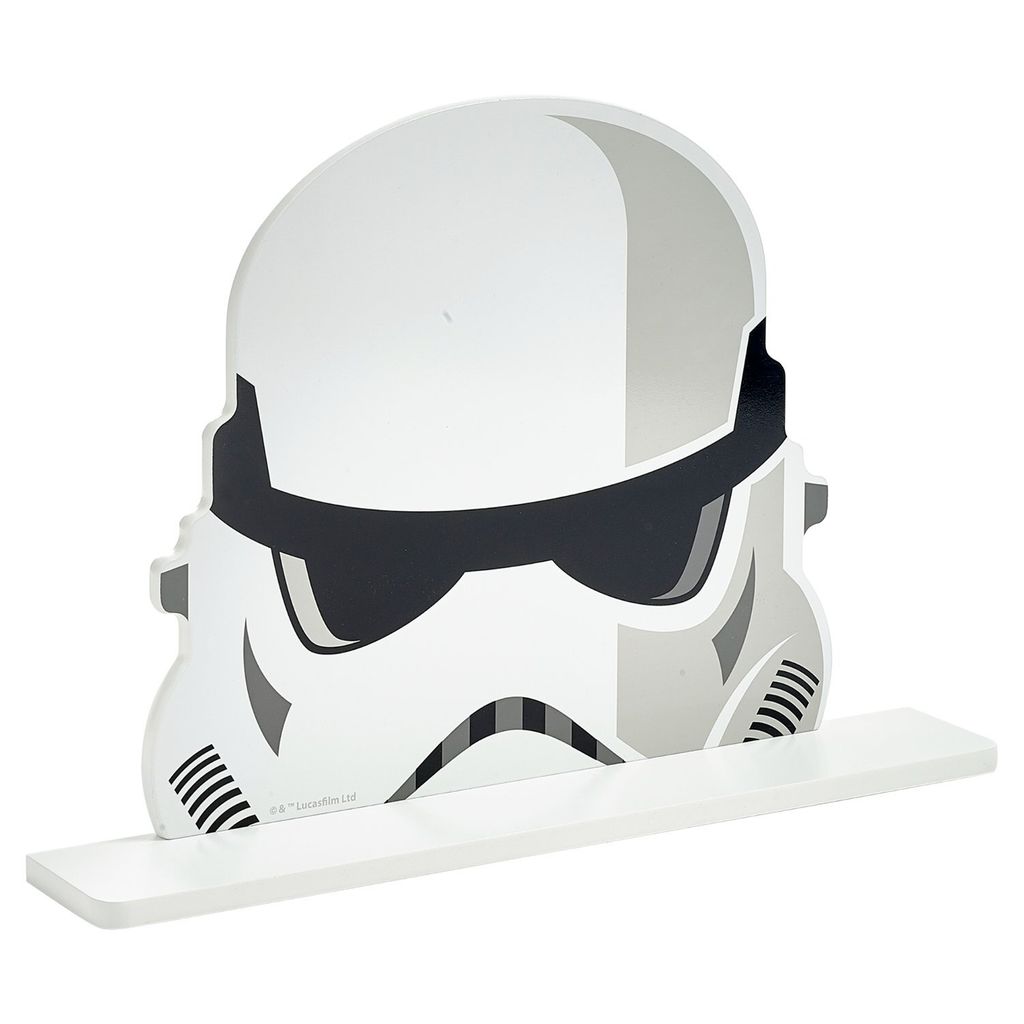 Wandregal in Form eines Stormtroopers aus Star Wars