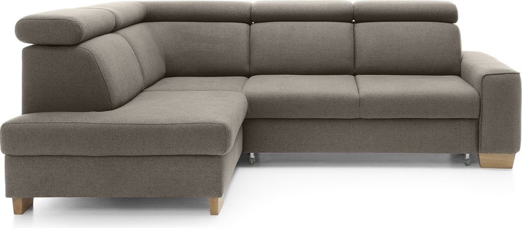 Kaiser Möbel Ecksofa, Eckcouch, Ecksofa BARDO stoff Neve Produktbild 
