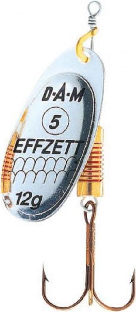 DAM Effzett Standard Spinner Silver 4 g Spinner / Löffel