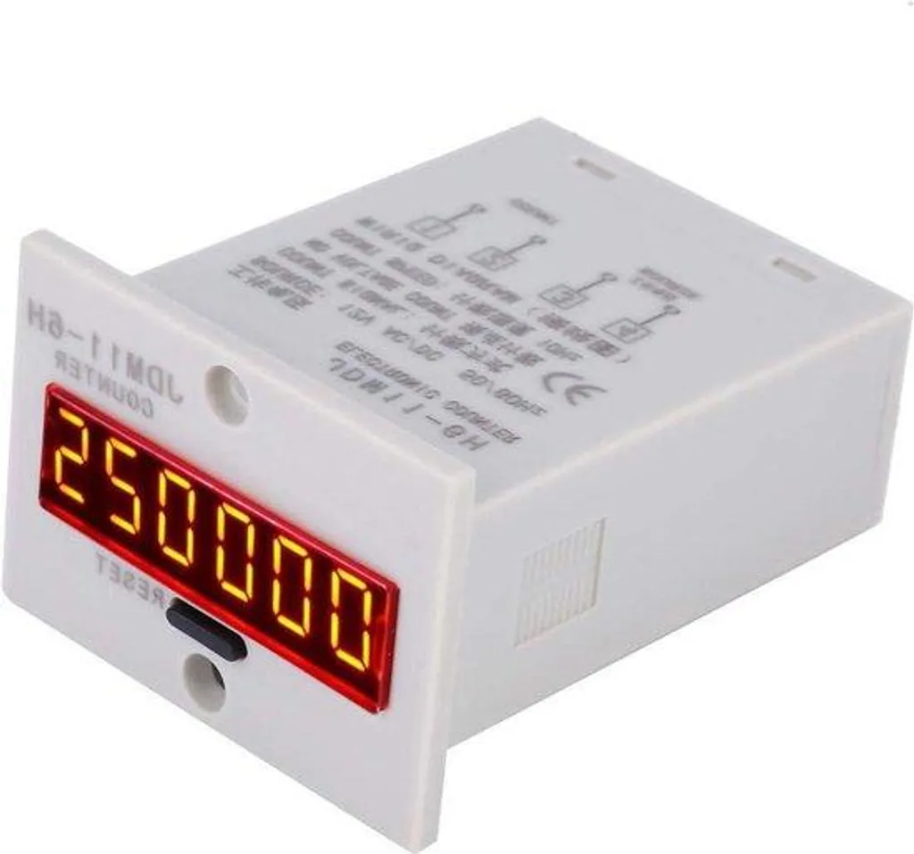 Compteur Numérique de Cycles 24V pour Automatisation et Relais Industriel
