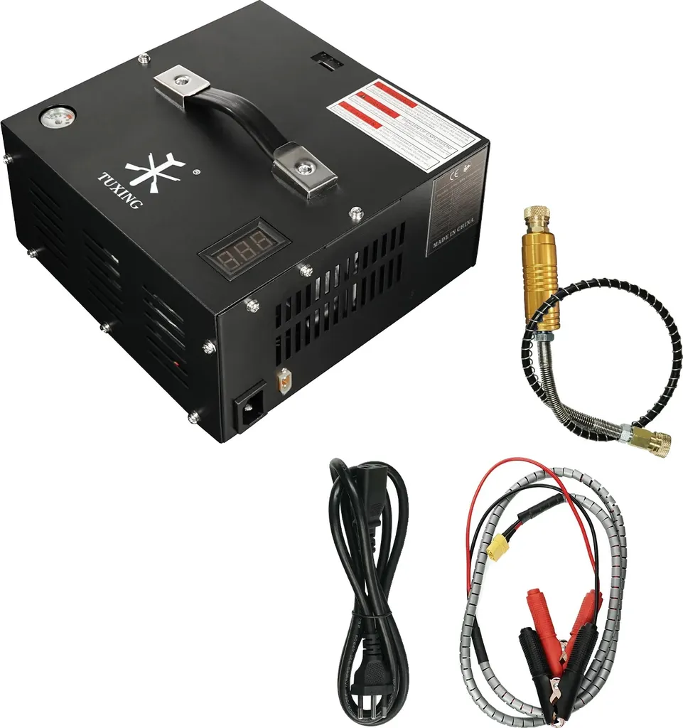 Compresseur haute pression PCP 4500 PSI avec système de refroidissement