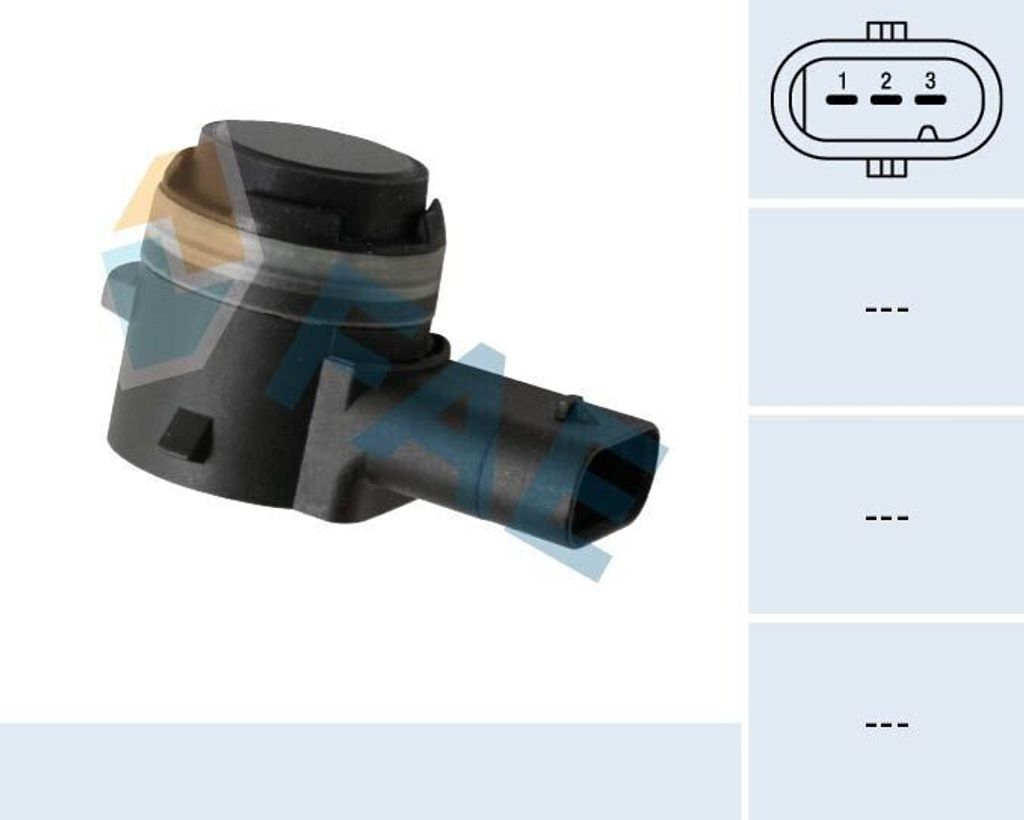 FAE 66068 Einparkhilfe Parksensor für FORD Fiesta Mk6 Produktbild 