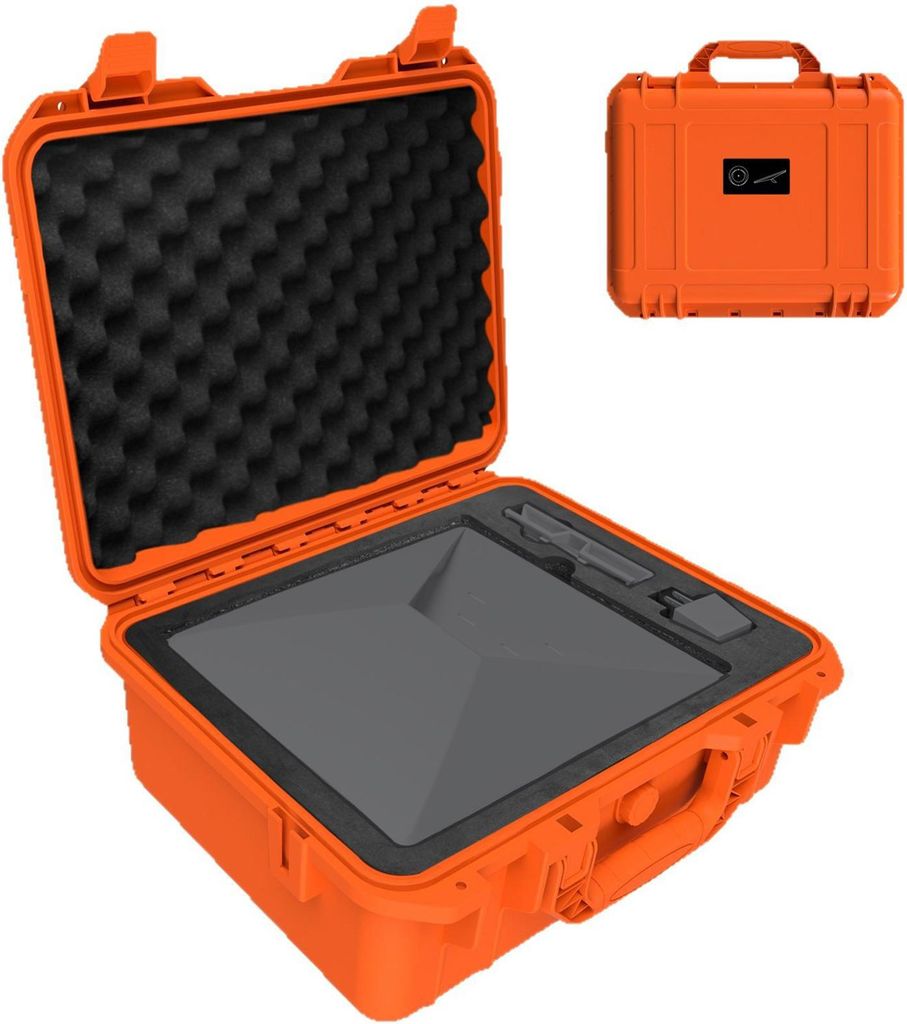 Mini Case Travel Hard Shell Waterproof Storage Box mit Locking Buckle für Mini-Accessoires Perfekt geeignet für Travel Camping