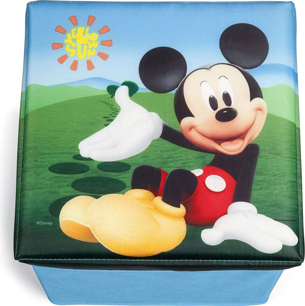 Disney Micky Maus Spielzeugkiste + Hocker Aufbewahrungsbox Produktbild 3