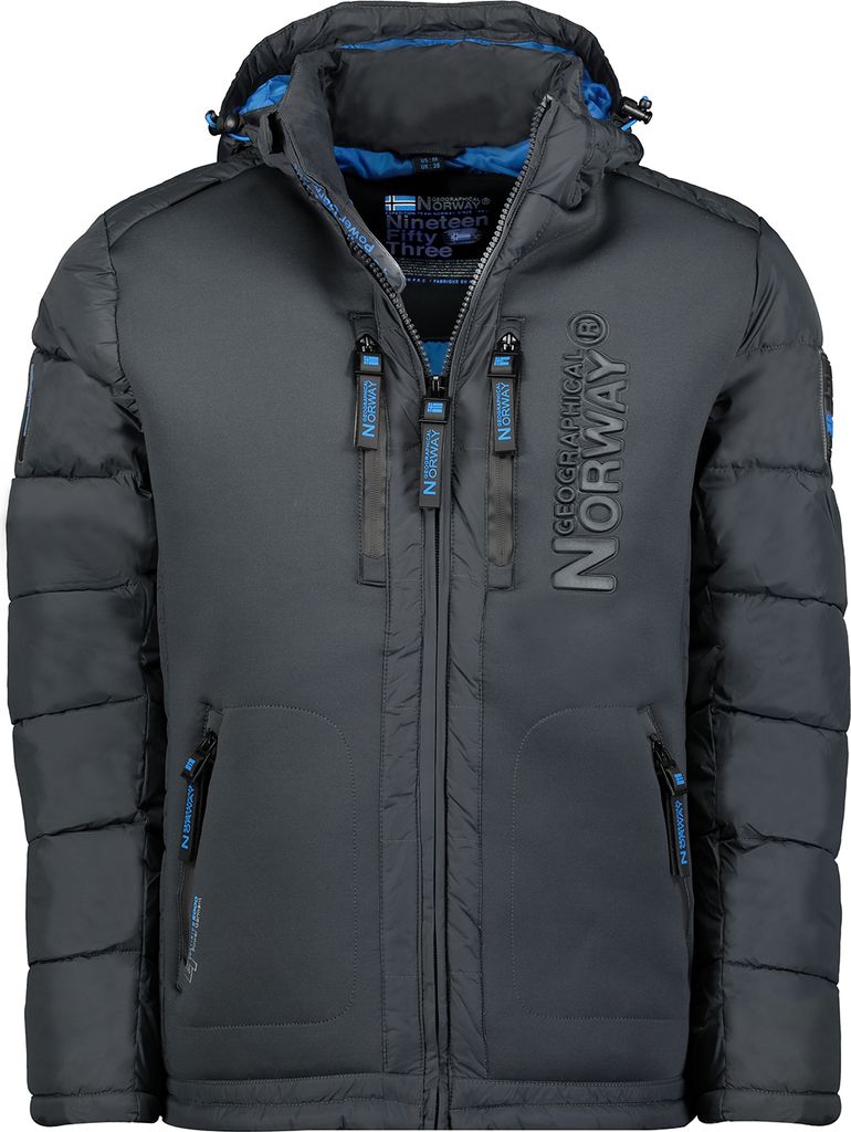 Geographical Norway - Jacke - Beachwood068-man-dkgrey - Herren - S