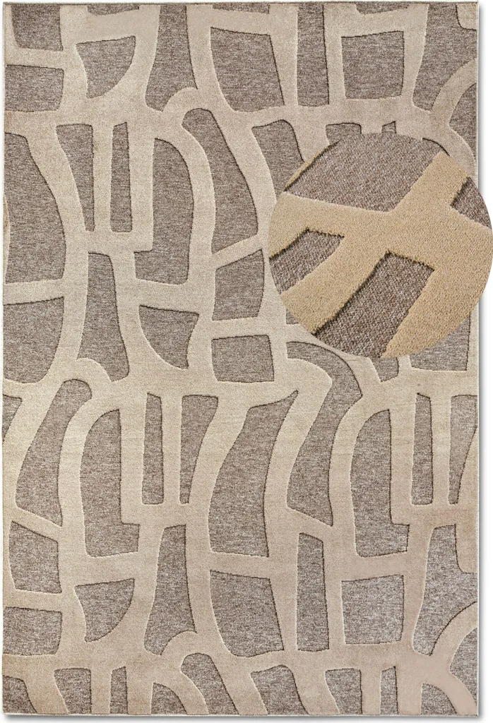 Tapis Therese Gris Beige Villeroy & Boch : douceur et poils courts rès