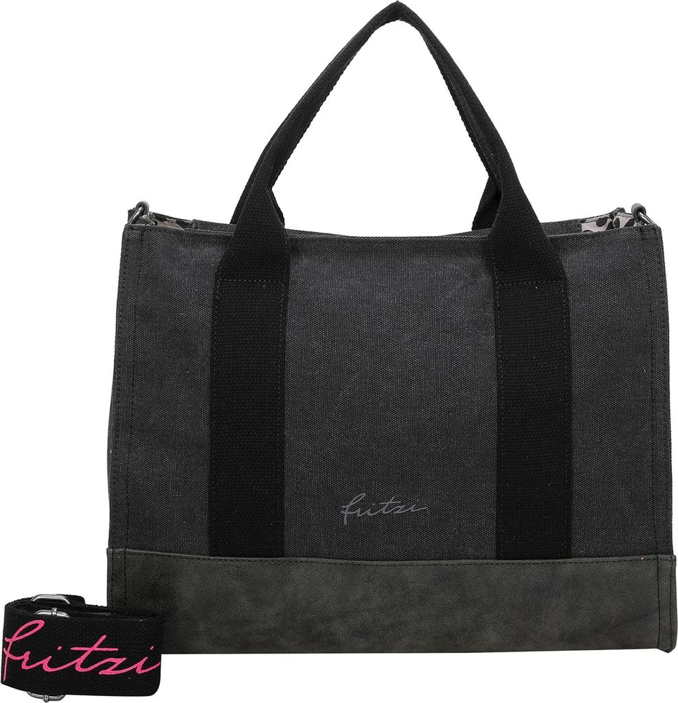 Fritzi aus Preußen borsa a tracolla Canvas Tote Bag Black Immagine del prodotto 