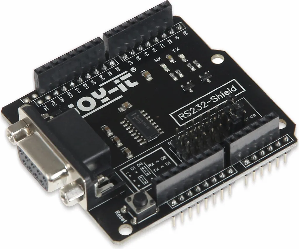 Joy-IT RS232 Shield: Trasforma il tuo Arduino in un Terminale Seriale