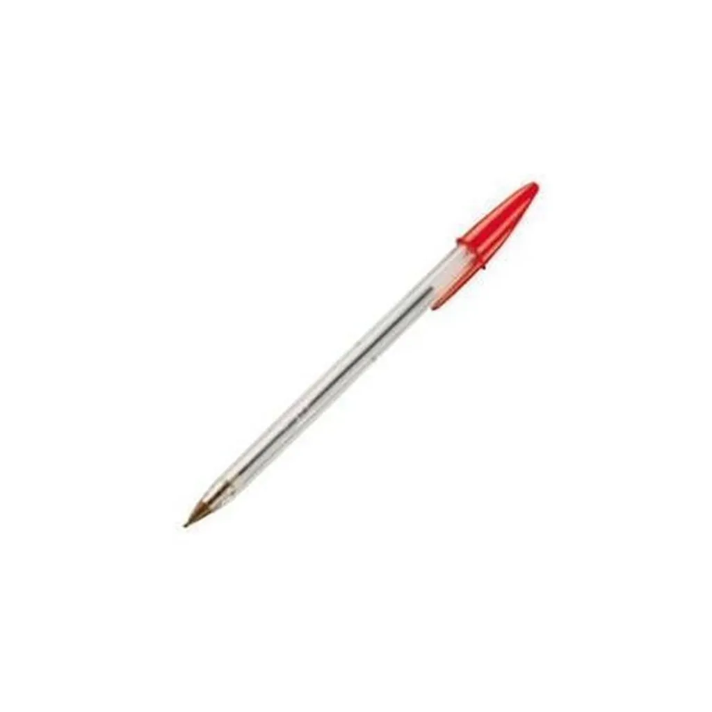 BIC 872720 Penna a Sfera Rosso Fine 50 pz - Scorta Ufficio e Scuola