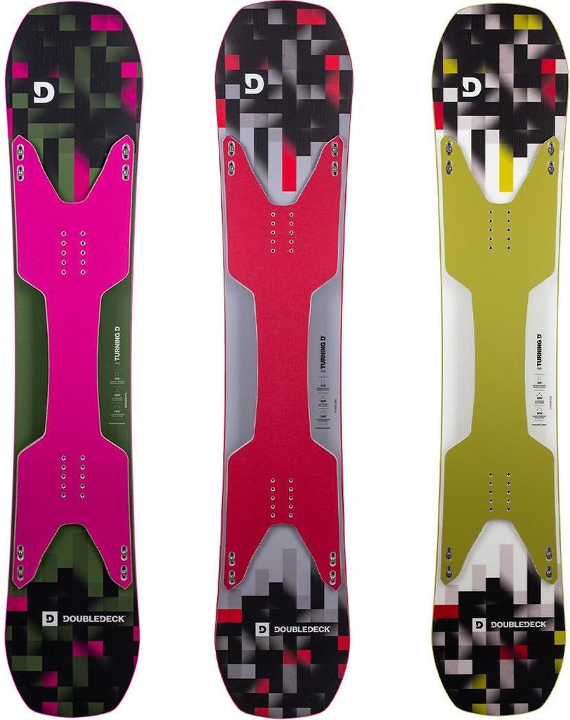 Doubledeck Snowboards Snowboard Turning D pink 158cm