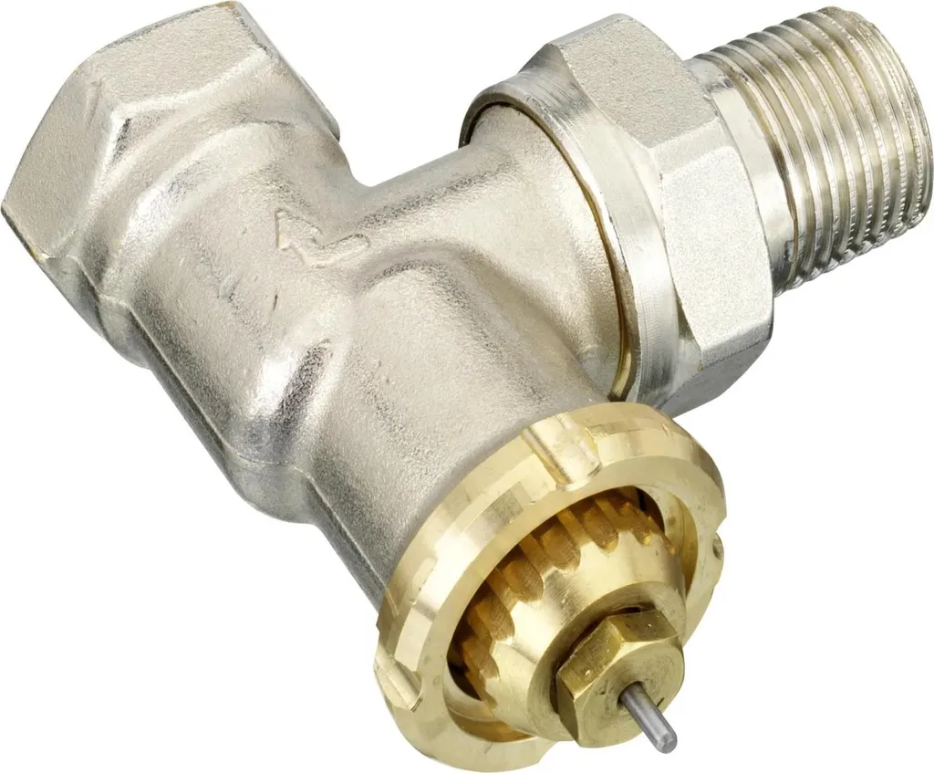 Corps de vanne Danfoss FJVR coudé avec débit kvs de 0,73