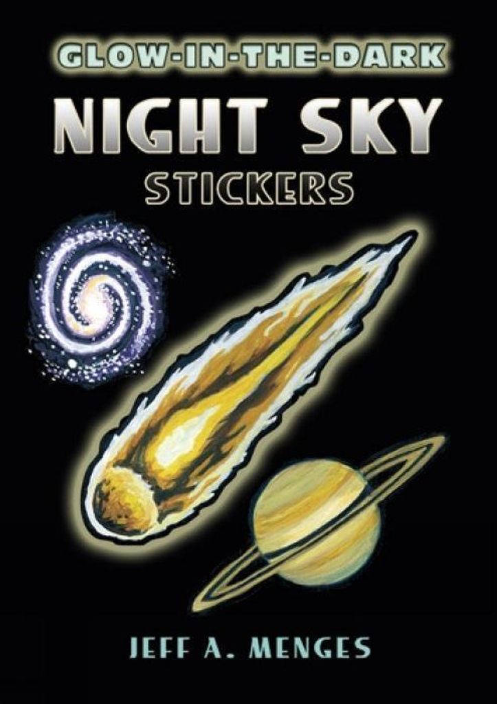 Glow In Dark Night Sky Stickers – Lingua: Inglese