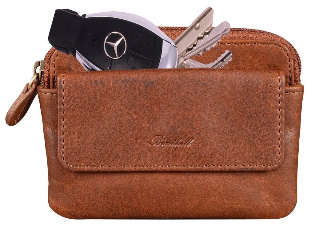 Benthill Schlüsseltasche Leder | Schlüsselbörse mit Produktbild 