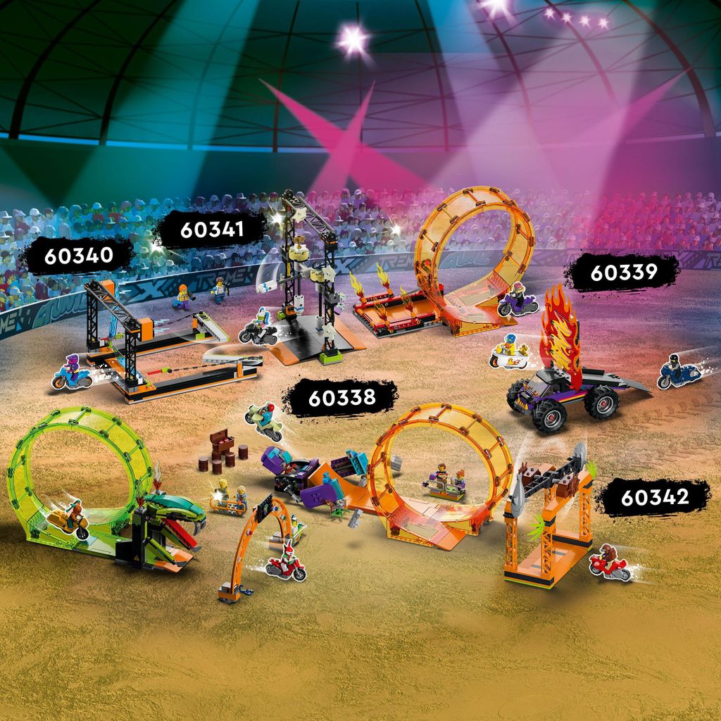 LEGO 60333 City Stuntz Badewannen-Stuntbike, Set mit Produktbild 6