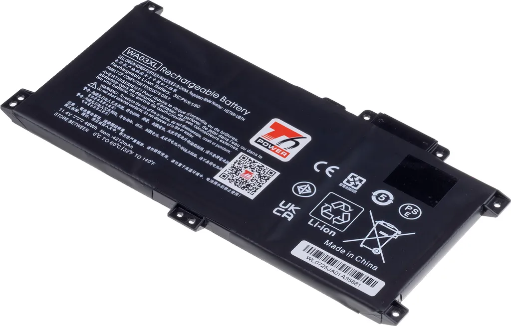 Batteria Sostitutiva HP Pavilion 15-br050 x360 T6 Power - 4212mAh