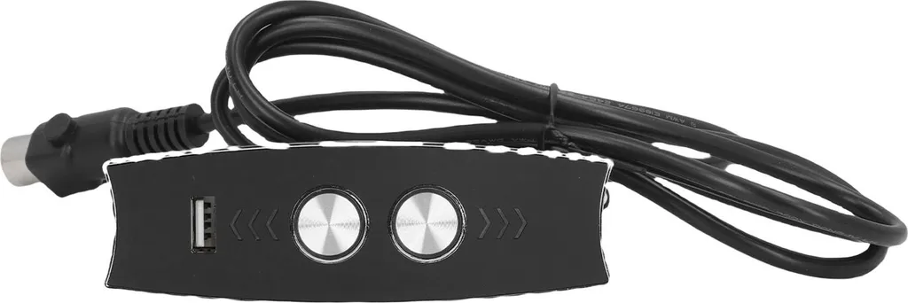 Pulsantiera 5 Poli per Poltrona Relax: Ricambio con USB e LED Blu