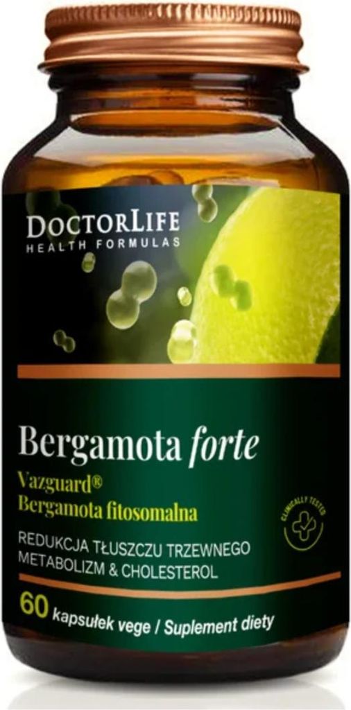 Doctor Life Bergamota Forte, 60 kapsułek