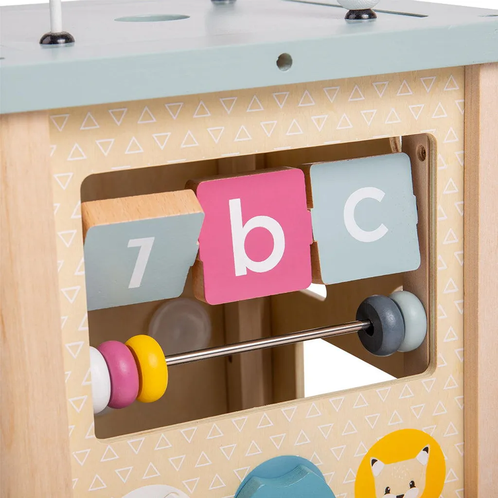 Cube d'éveil motorisé pour occuper bébé et développer sa dextérité - 9
