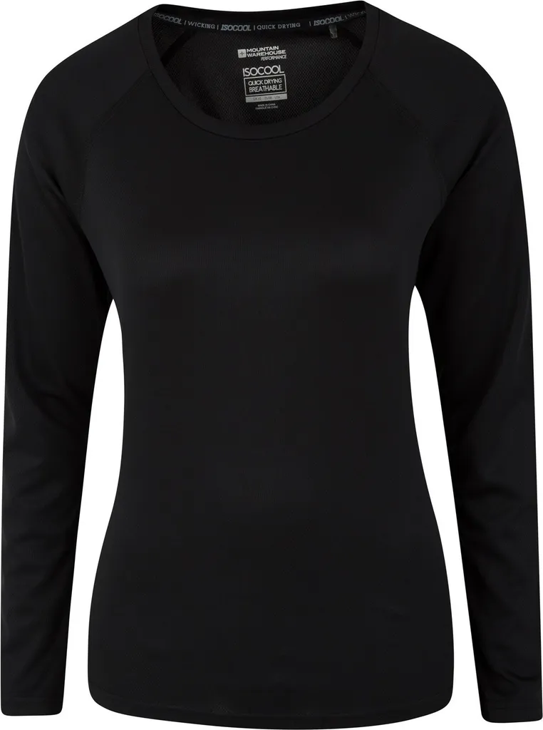 Mountain Warehouse Endurance: Maglia Donna Outdoor Nera 42 DE