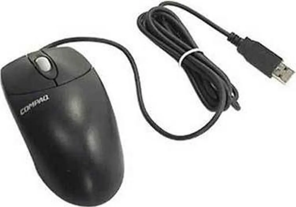 Souris Optique HP 537749-001 Capteur Précis et Connectique USB Noir