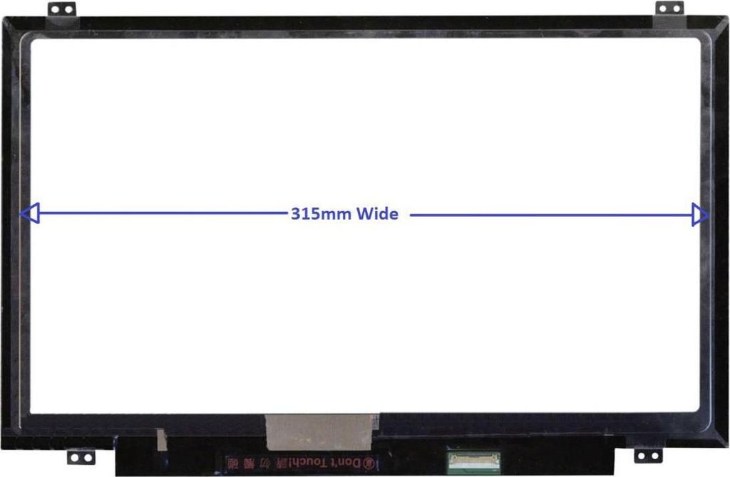 Garbot OEM Surowy Panel Wyświetlacza 14'' LED HD SVA AG, TP1000088