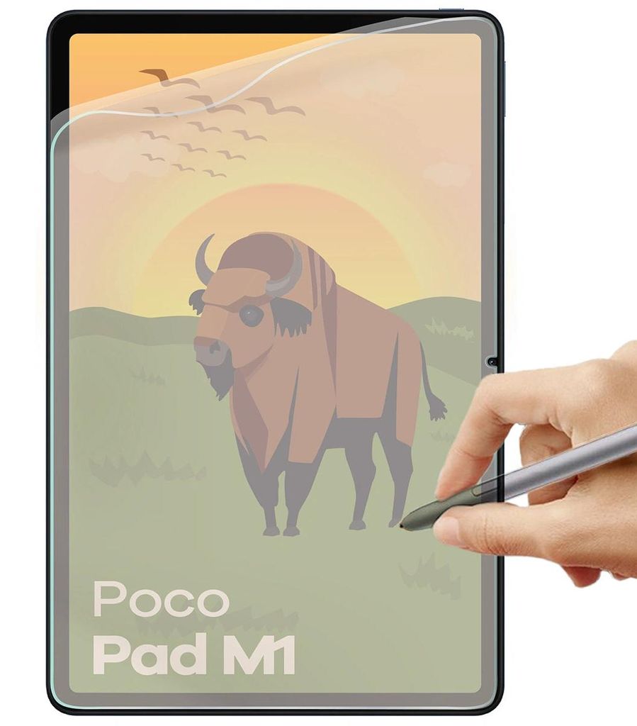 Matte Folie für Xiaomi Poco Pad M1, Bizon Tab Film Sun, 1 Stück