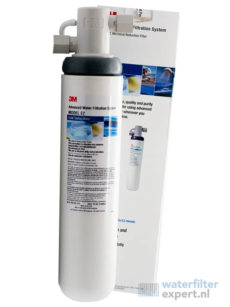 Kit filtre à eau 3M US-E2 haute performance contre le goût de chlore