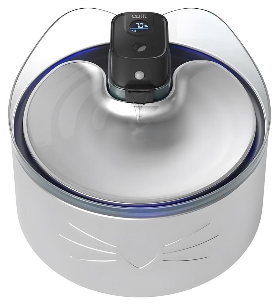 Catit PIXI Edelstahl Trinkbrunnen 5 Liter Produktbild 
