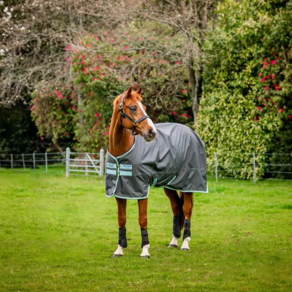 Horseware Amigo Hero Ripstop 50g coperta impermeabile Blue Haze e Navy, misura: 6'6 - 9