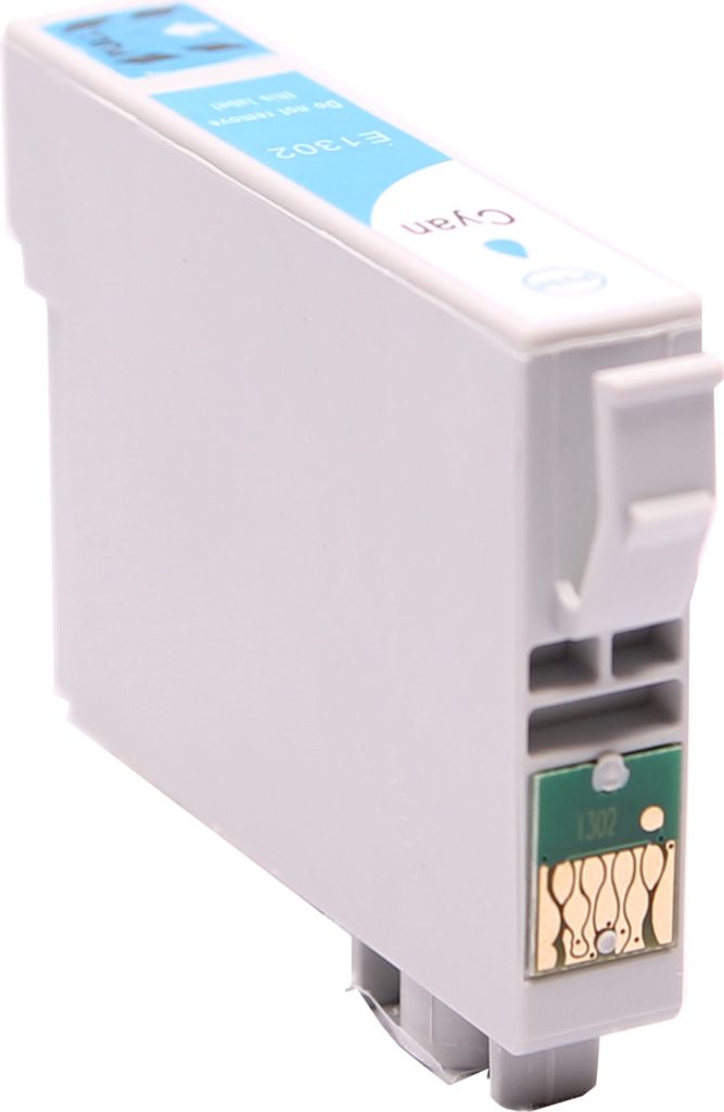 Kompatibel Druckerpatrone für Epson T1302 Cyan von ABC Produktbild 