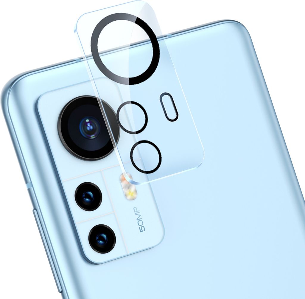 Baseus Xiaomi 12 Pro Kamerafolie 0,3 mm transparent (2 Stück) + Reinigungsset (SGQK000402)
