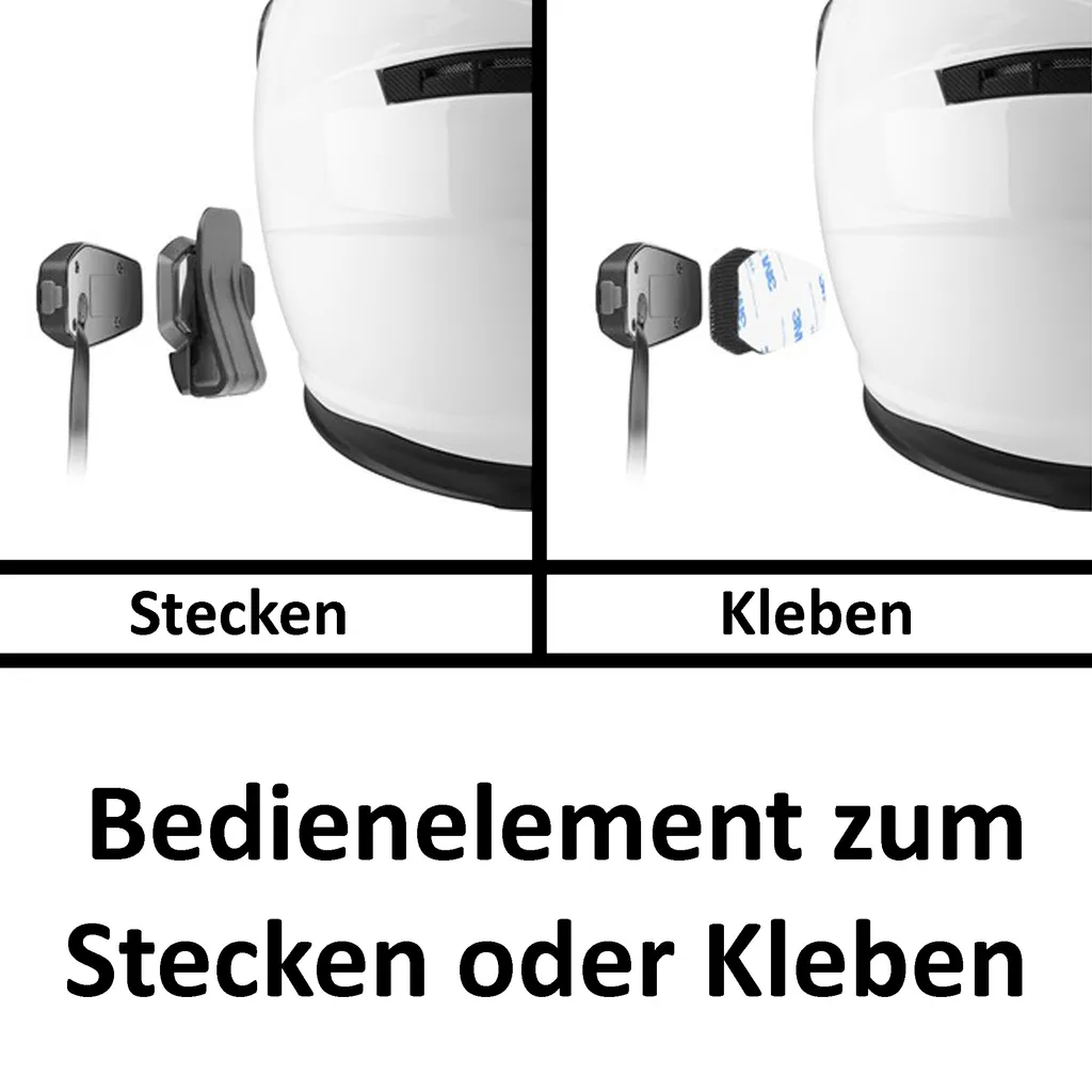 Interphone Kit Simple Système de communication sans bruit pour Casque - 12