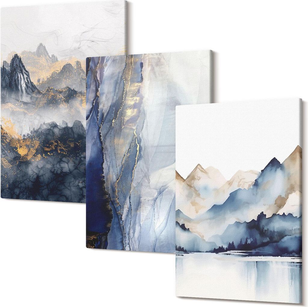 Leinwandbilder – Wandbilder – Leinwandbild – Canvas Bild – Polycanvas – Kunstdruck – – Modern – Aufhängefertig – Mehrteilig – ...