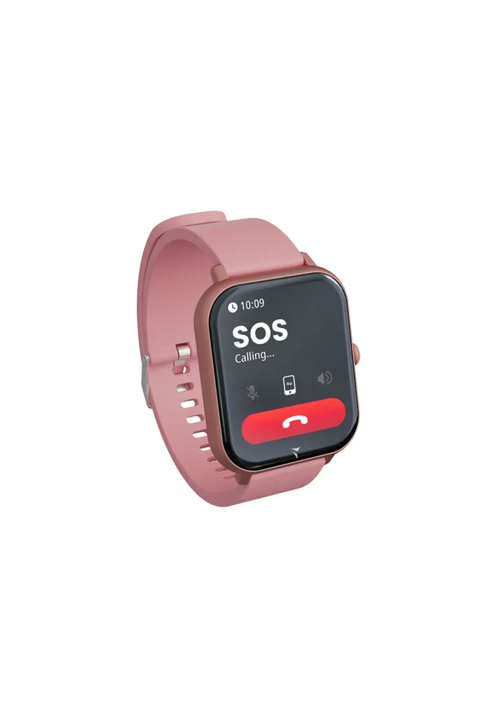Smartwatch Techmade Glow Unisex Rosa: Schermo Full Touch e Funzioni SOS - 3