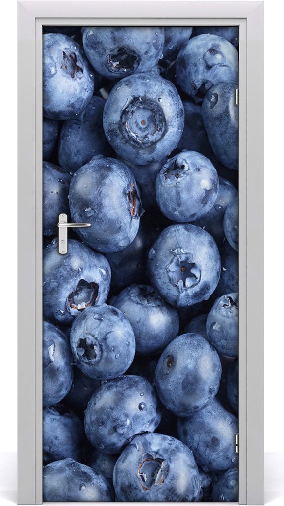 Tulup Türaufkleber 85x205 cm Dekorative Aufkleber Selbstklebend Wasserdichte Tapete Abnehmbar Schlafzimmer Wohnzimmer Wohnkultur - Preiselbeeren