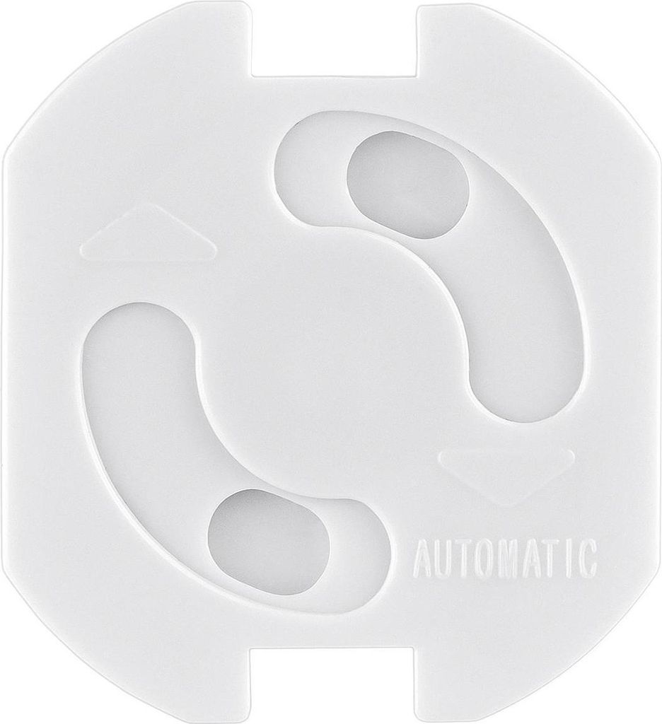 Adesivo di protezione per prese REER bianco 10 pezzi Immagine del prodotto 