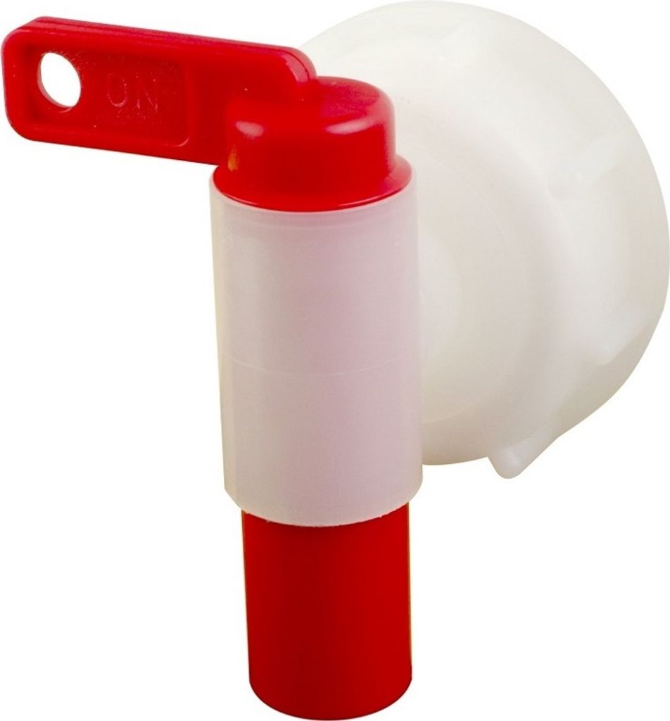 Auslaufhahn Zapfhahn rot (DIN 61) Produktbild 