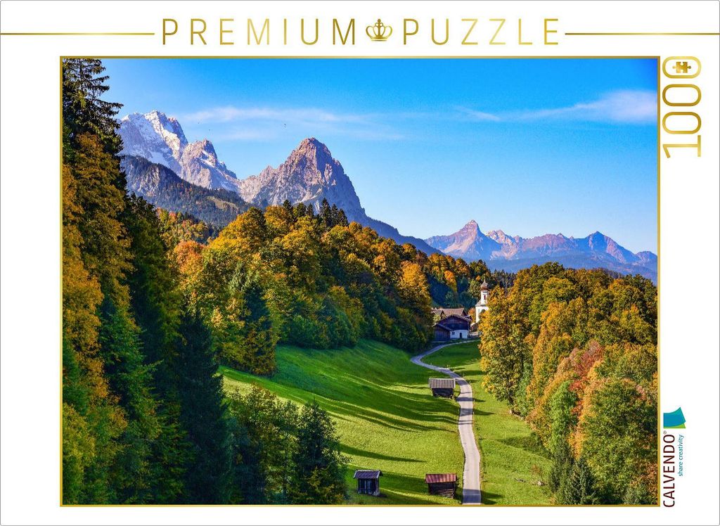 CALVENDO Puzzle Wamberg | 1000 Teile Lege-Größe 64x48cm Foto-Puzzle für glückliche Stunden