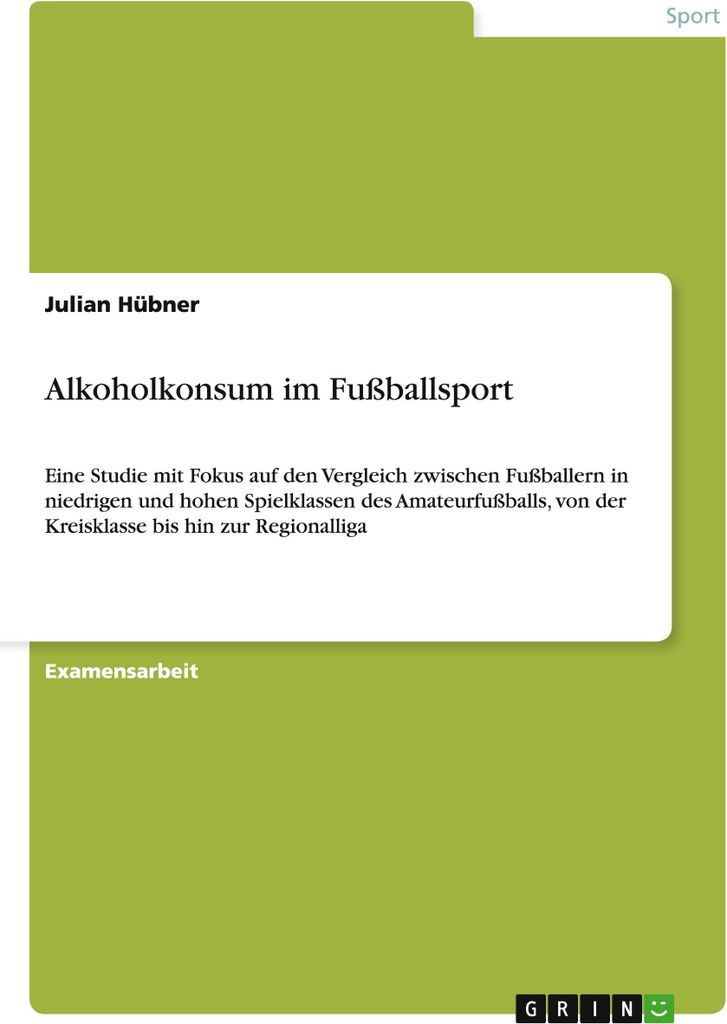 Alkoholkonsum im Fußballsport