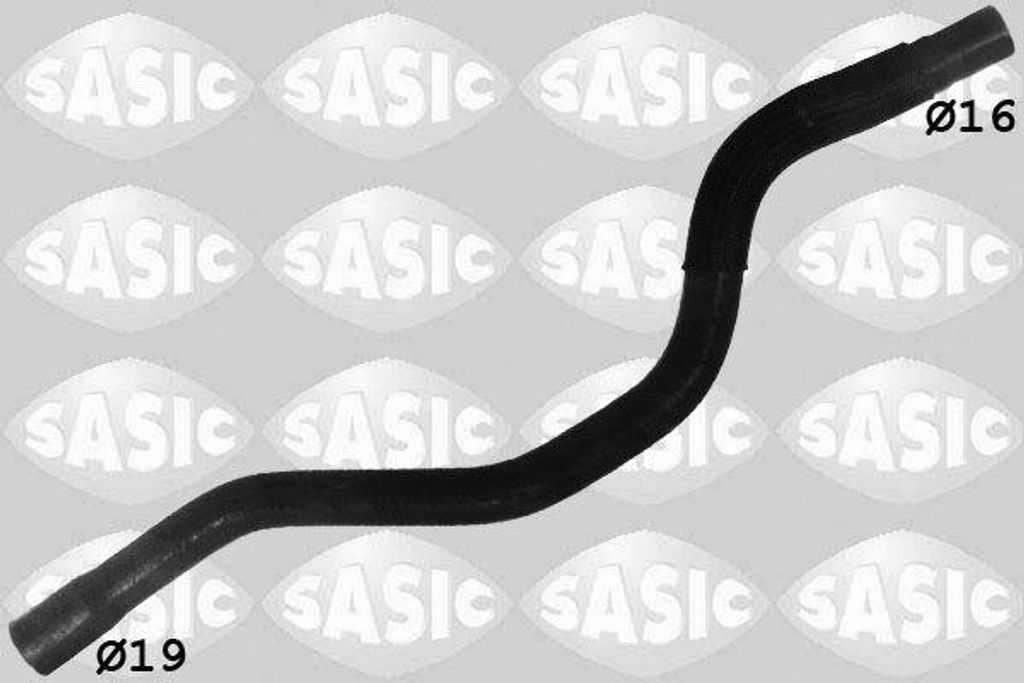 SASIC 3400098 Kühlerschlauch OE 6466G9 kompatibel mit 206
