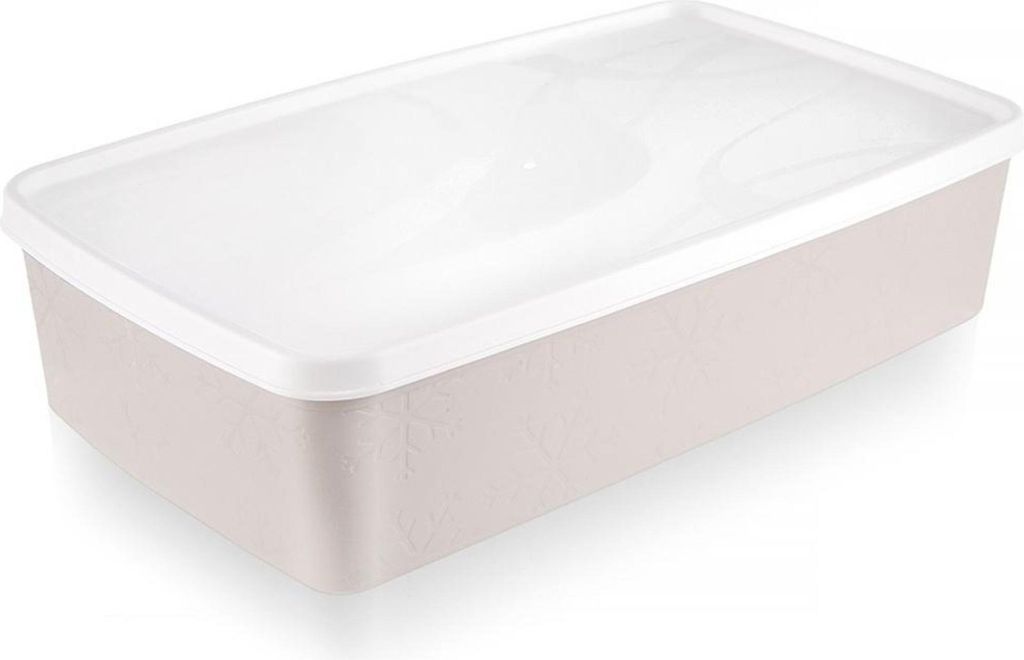 Orion | Frischhaltedose mit Deckel - Beige - 2 L - Kunststoff - Spülmaschinenfest