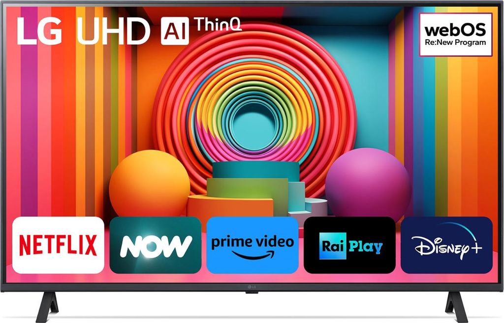 LG UHD 43UR75006LK 109,2 cm (43") 4K Ultra HD Smart-TV WLAN Schwarz