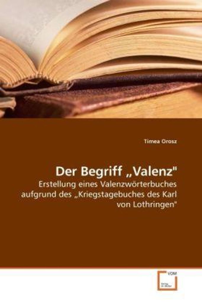 Der Begriff "Valenz"