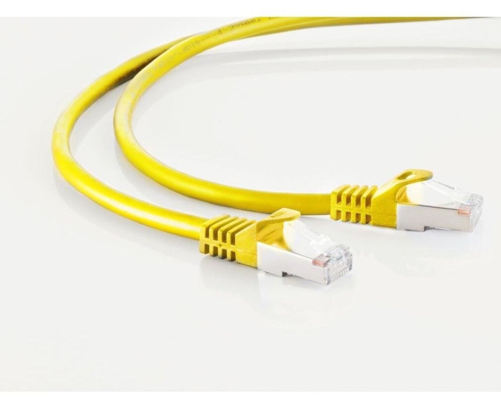 Shiverpeaks RJ45 Patchkabel S/FTP, Cat7 LSZH 3,0m gelb